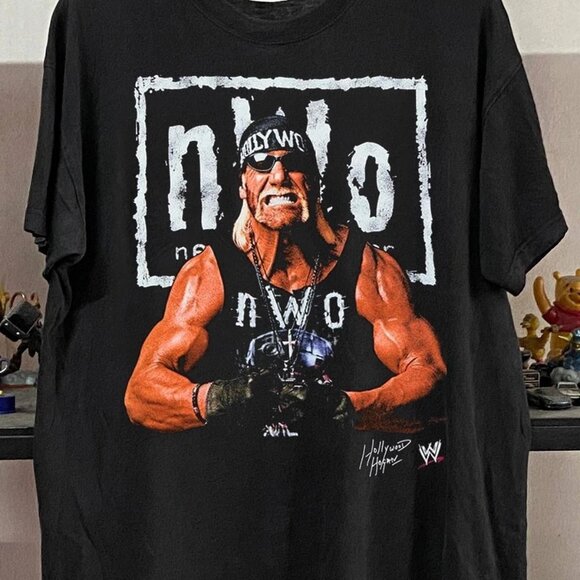 Hulk Hogan 90s T-Shirt Vintage Wrestling Fan Tee 91 - Picture 1 of 5